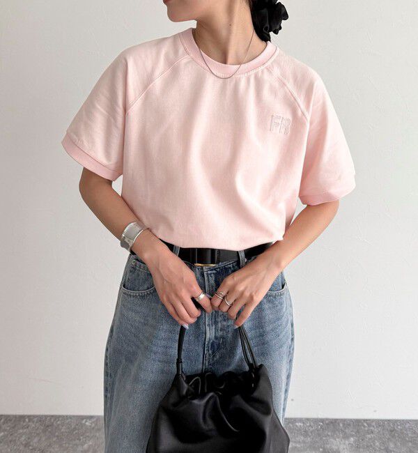 fredy emue「FRミニ裏毛半袖プルオーバー」|Tシャツ・カットソー|