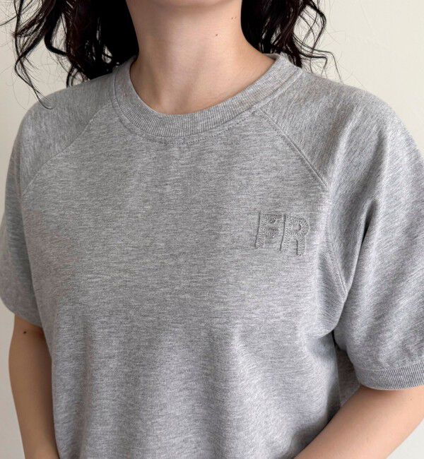 fredy emue「FRミニ裏毛半袖プルオーバー」|Tシャツ・カットソー|
