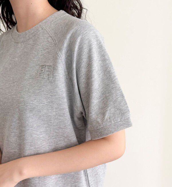 fredy emue「FRミニ裏毛半袖プルオーバー」|Tシャツ・カットソー|