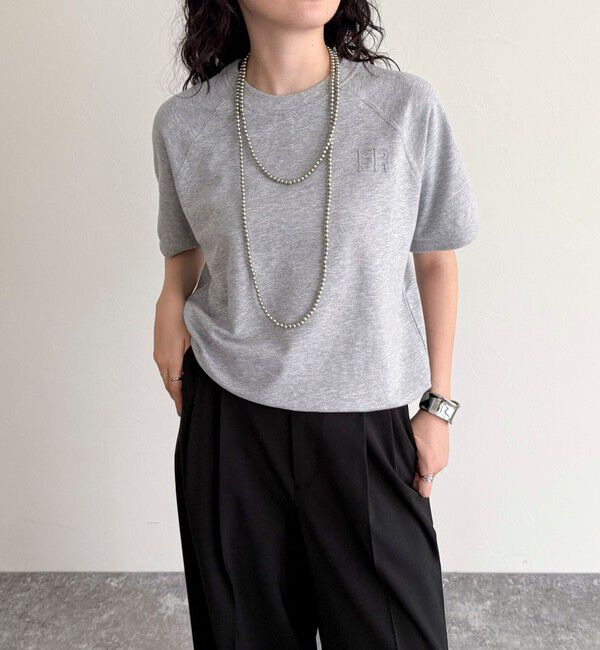 fredy emue「FRミニ裏毛半袖プルオーバー」|Tシャツ・カットソー|