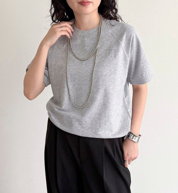 fredy emue「FRミニ裏毛半袖プルオーバー」|Tシャツ・カットソー|