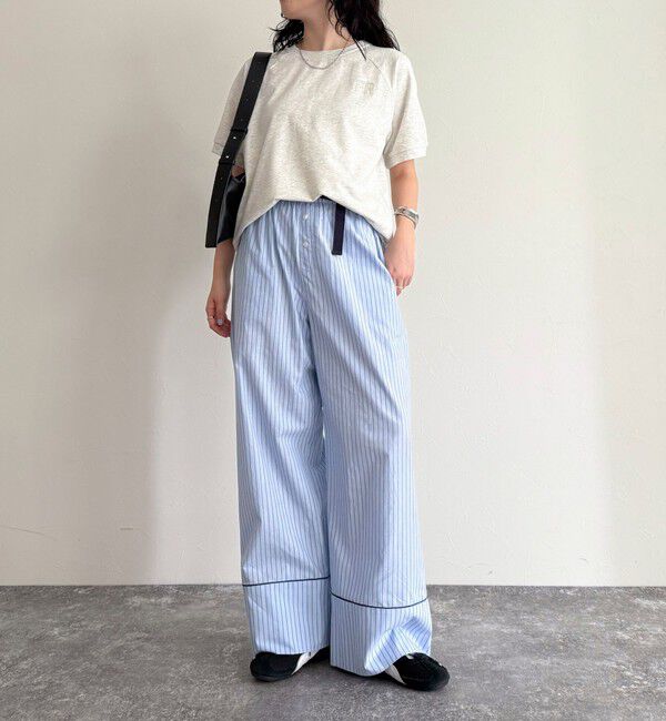 fredy emue「FRミニ裏毛半袖プルオーバー」|Tシャツ・カットソー|