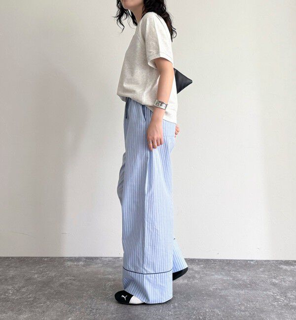 fredy emue「FRミニ裏毛半袖プルオーバー」|Tシャツ・カットソー|