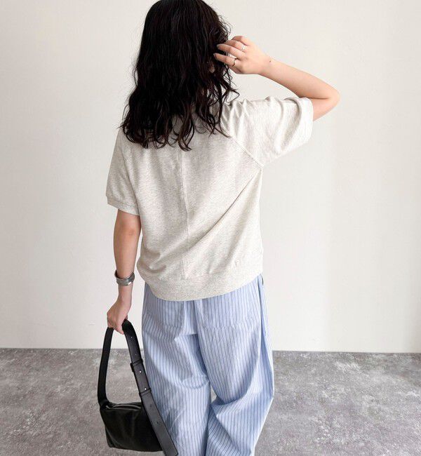 fredy emue「FRミニ裏毛半袖プルオーバー」|Tシャツ・カットソー|