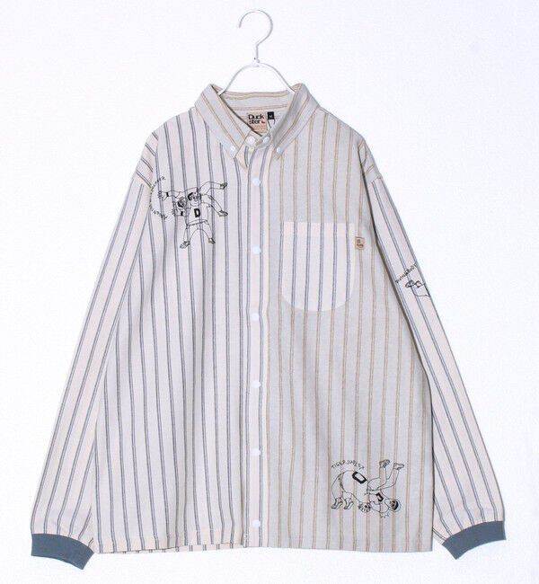 FREDY MAC「【Duckster/ダックスター】プロレスコミックシャツ」|シャツ・ブラウス|ストライプ