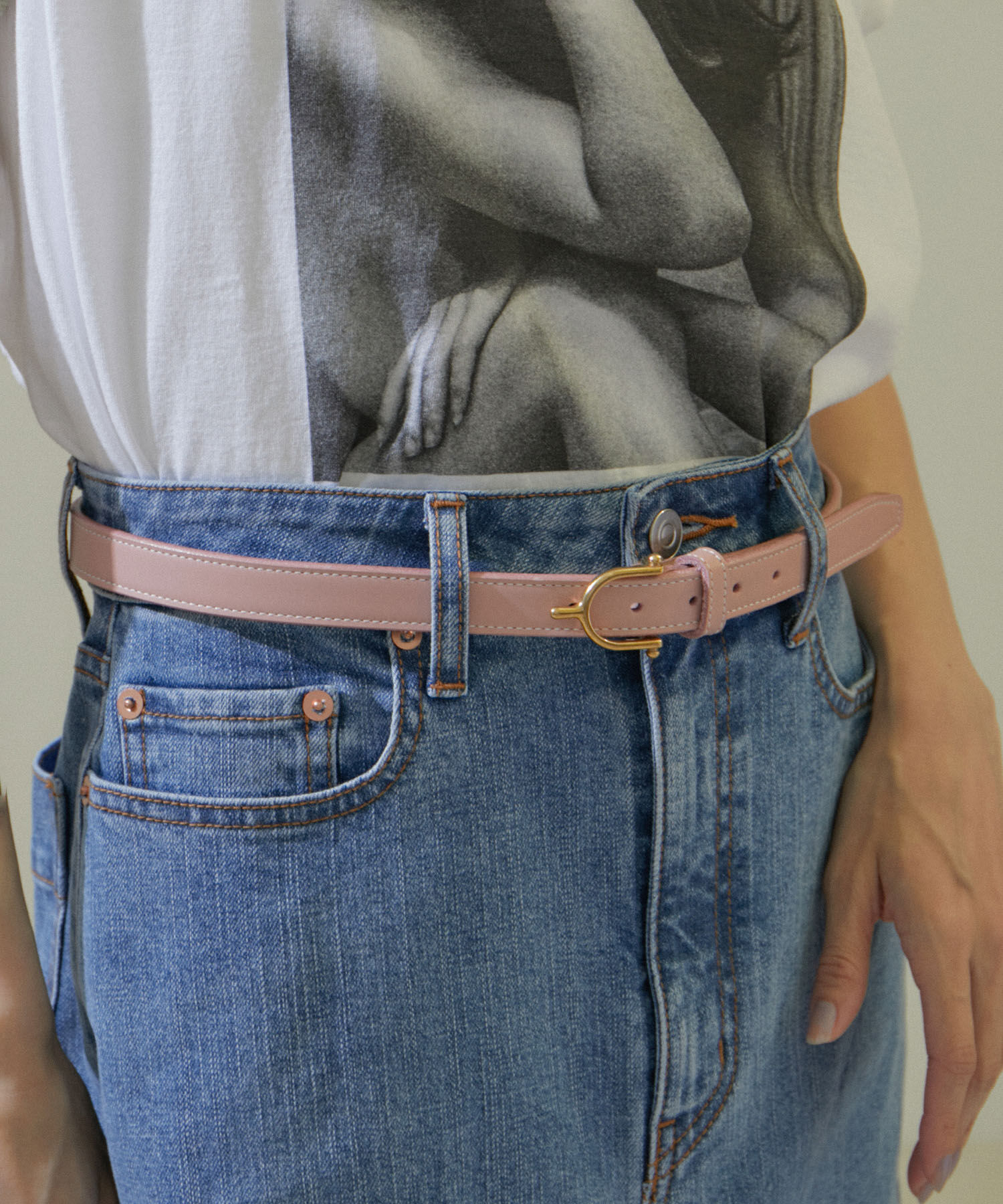 SALON adam et rope'「【TORY LEATHER（トリーレザー）】EQUESTRIAN INSPIRED BELT」|ベルト|