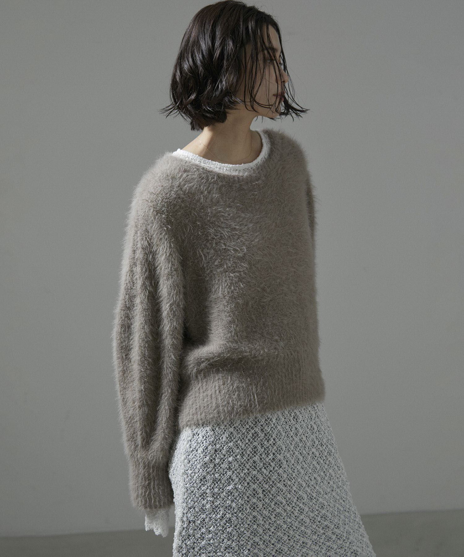 SALON adam et rope'「【NIPPON CULTURE】クラウドレースワンピース」|ワンピース|