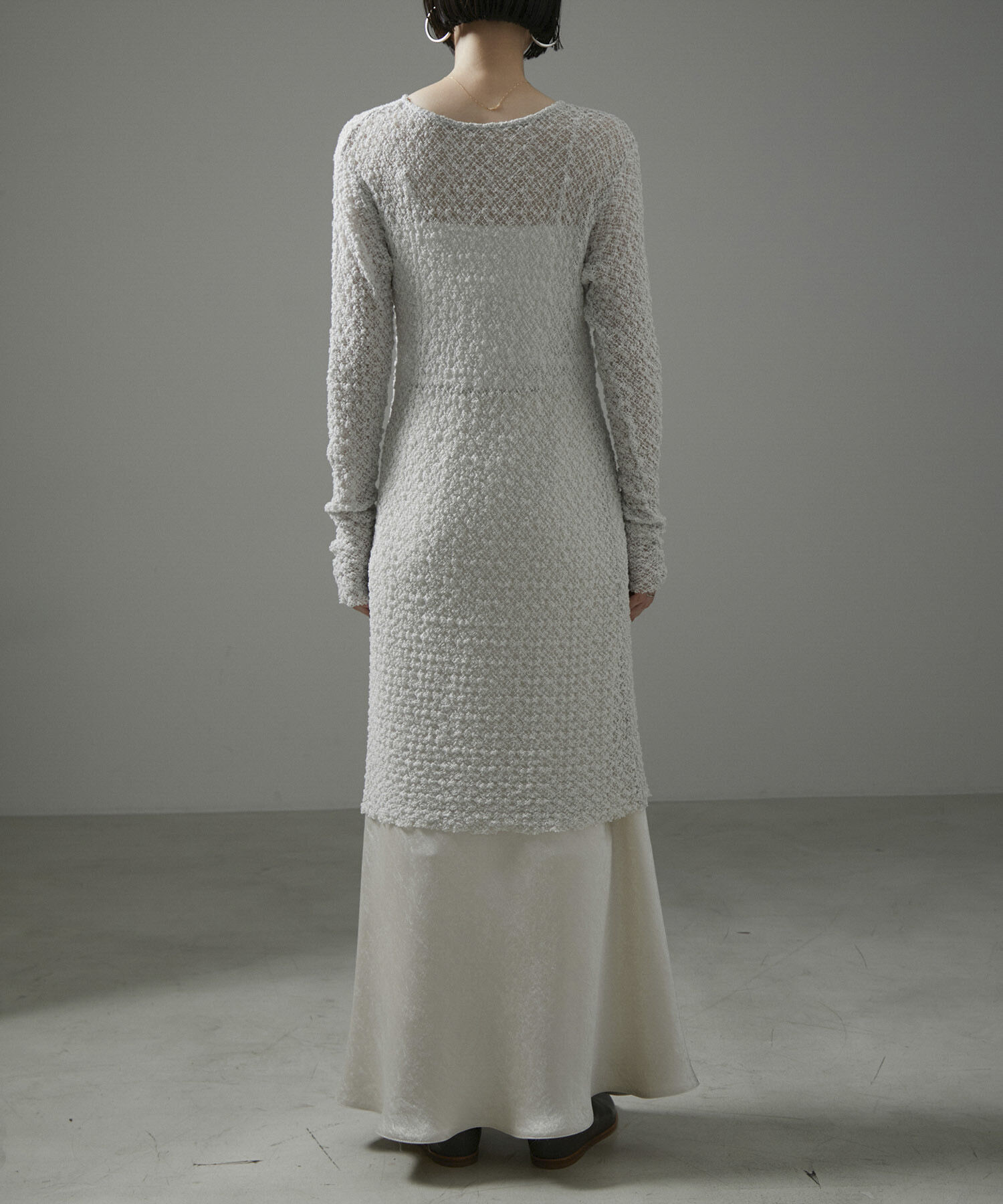 SALON adam et rope'「【NIPPON CULTURE】クラウドレースワンピース」|ワンピース|