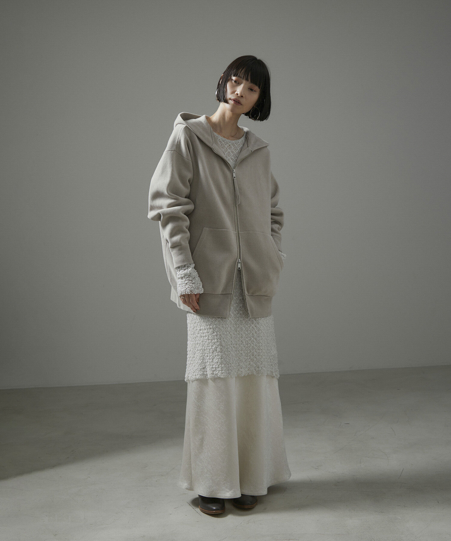 SALON adam et rope'「【NIPPON CULTURE】クラウドレースワンピース」|ワンピース|