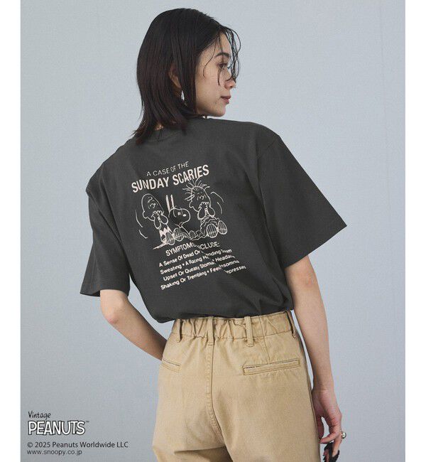 SALON adam et rope'「【WEB限定】PEANUTS&times;SALON anniversary Tシャツ」|Tシャツ・カットソー|