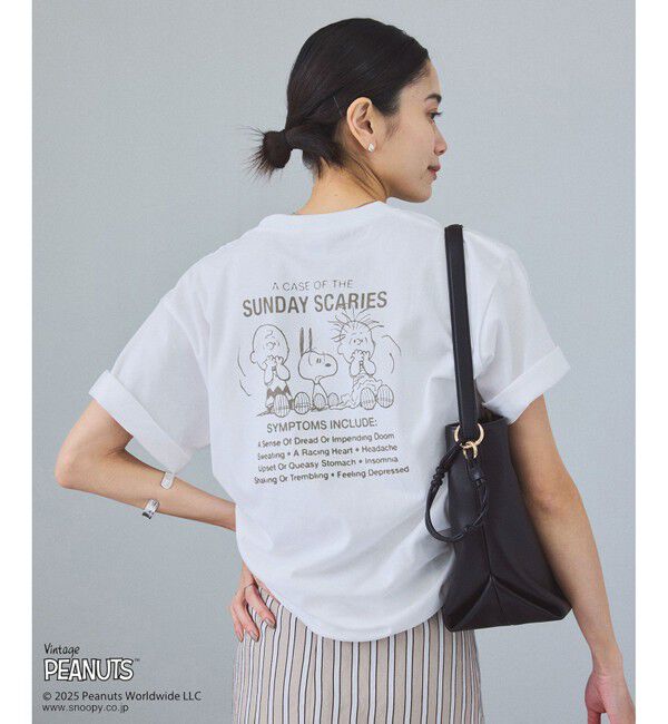 SALON adam et rope'「【WEB限定】PEANUTS&times;SALON anniversary Tシャツ」|Tシャツ・カットソー|