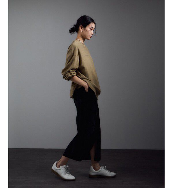 SALON adam et rope'「【Americana（アメリカーナ）】リバースウィーブ L/S T／ロングスリーブTシャツ」|Tシャツ・カットソー|