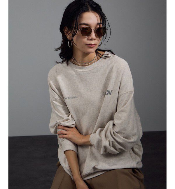 SALON adam et rope'「【Americana（アメリカーナ）】リバースウィーブ L/S T／ロングスリーブTシャツ」|Tシャツ・カットソー|キナリ(16)