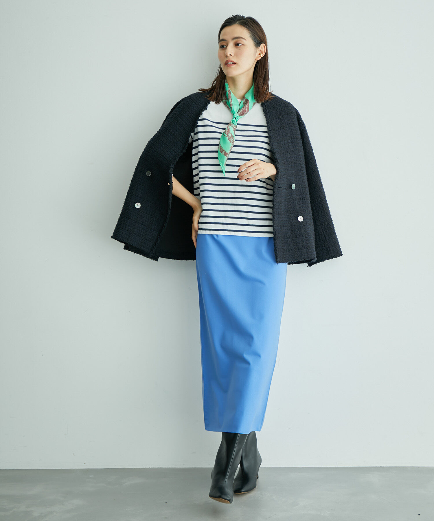 ROPE「【PETIT BATEAU（プチバトー）】ボーダーカットソー」|Tシャツ・カットソー|