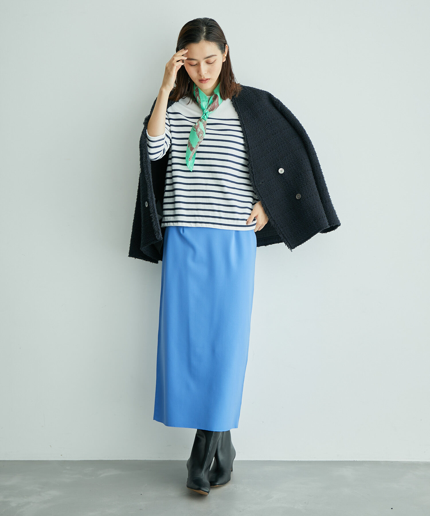 ROPE「【PETIT BATEAU（プチバトー）】ボーダーカットソー」|Tシャツ・カットソー|