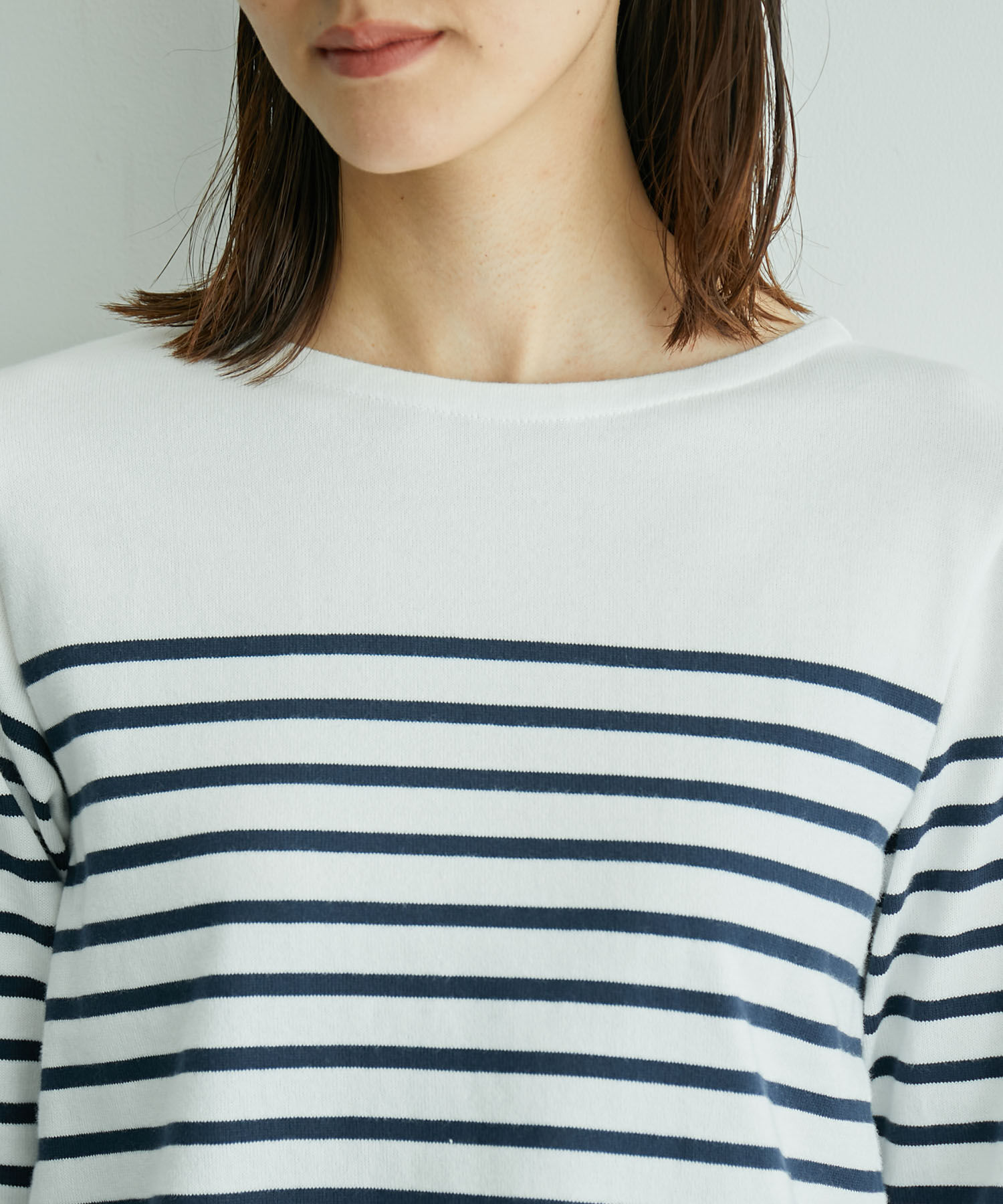 ROPE「【PETIT BATEAU（プチバトー）】ボーダーカットソー」|Tシャツ・カットソー|