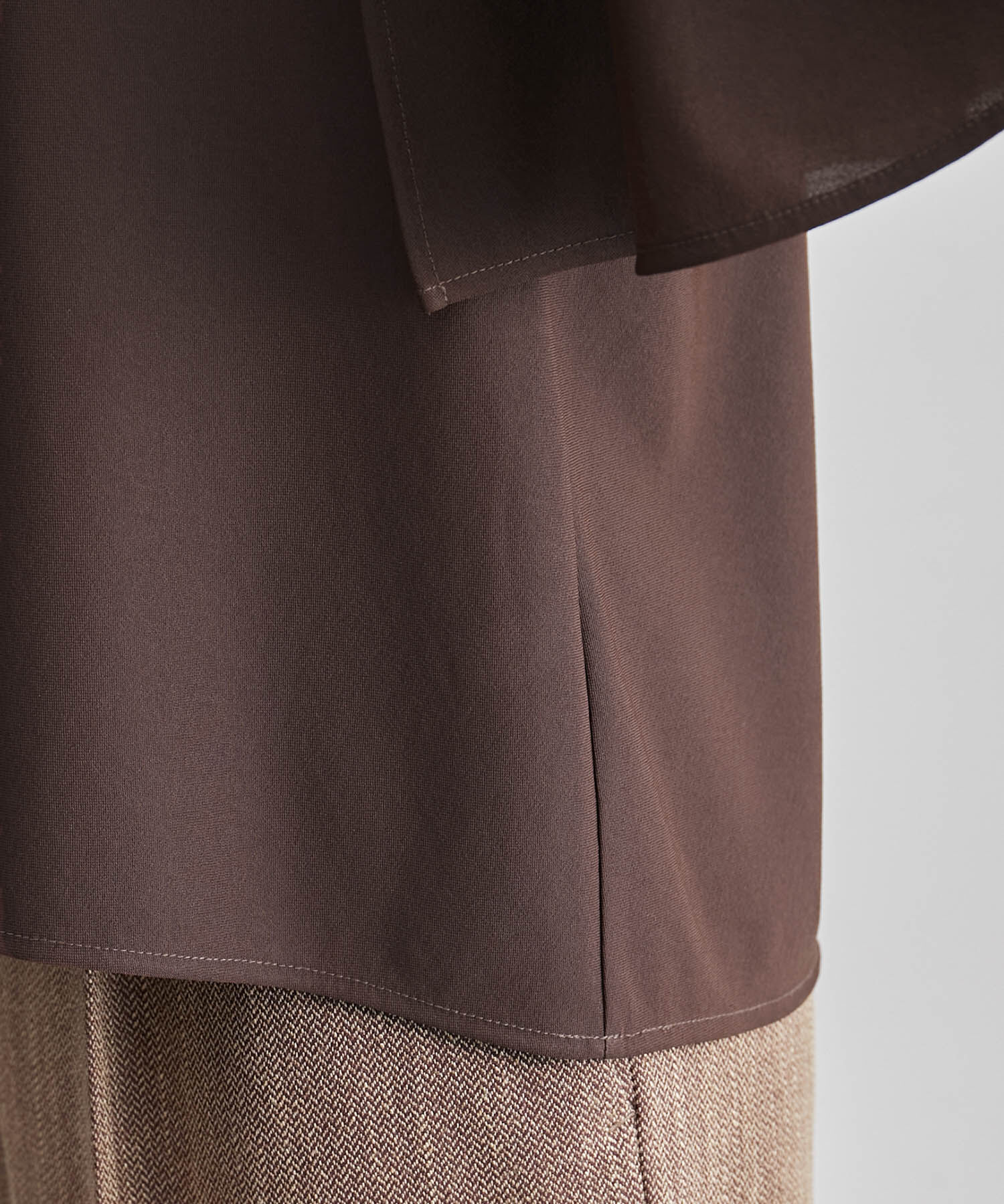 ROPE「【洗える】ケープスリーブカットーソー」|Tシャツ・カットソー|