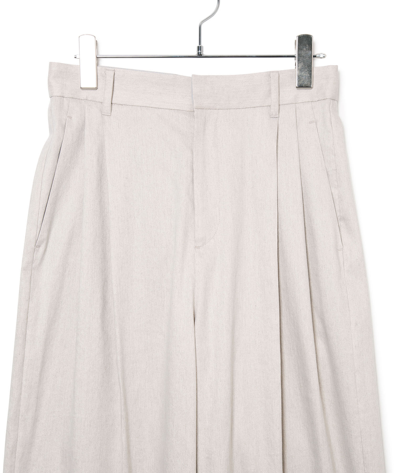 ROPE「ストレッチリネン2タックワイドパンツ/セットアップ対応」|その他|