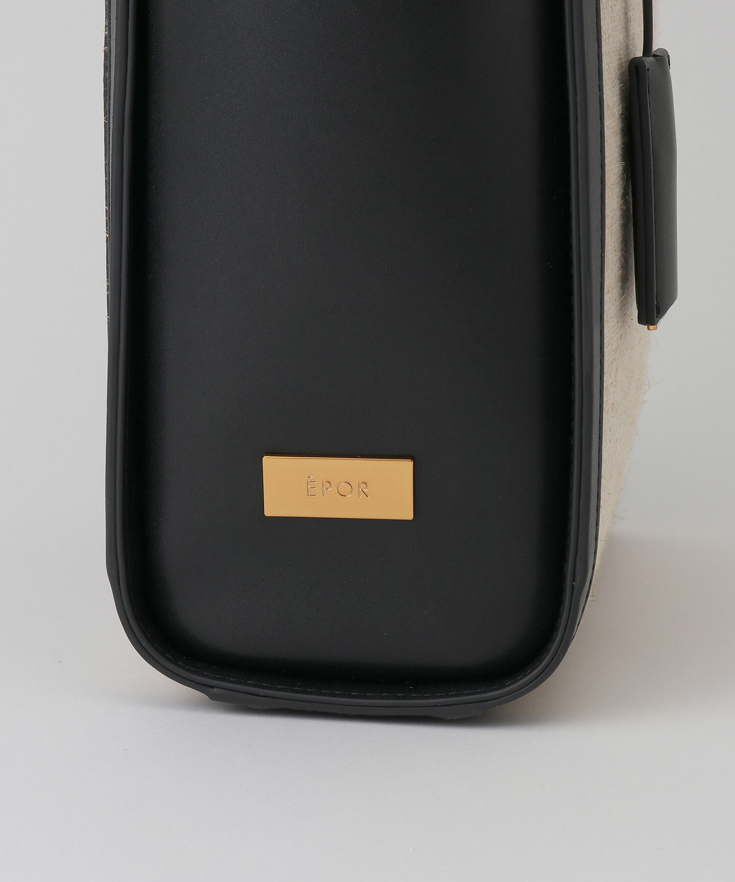 E'POR「【E'POR】 I BAG Medium（キャンバスコンビ縦型トートバッグ）」|ハンドバッグ|