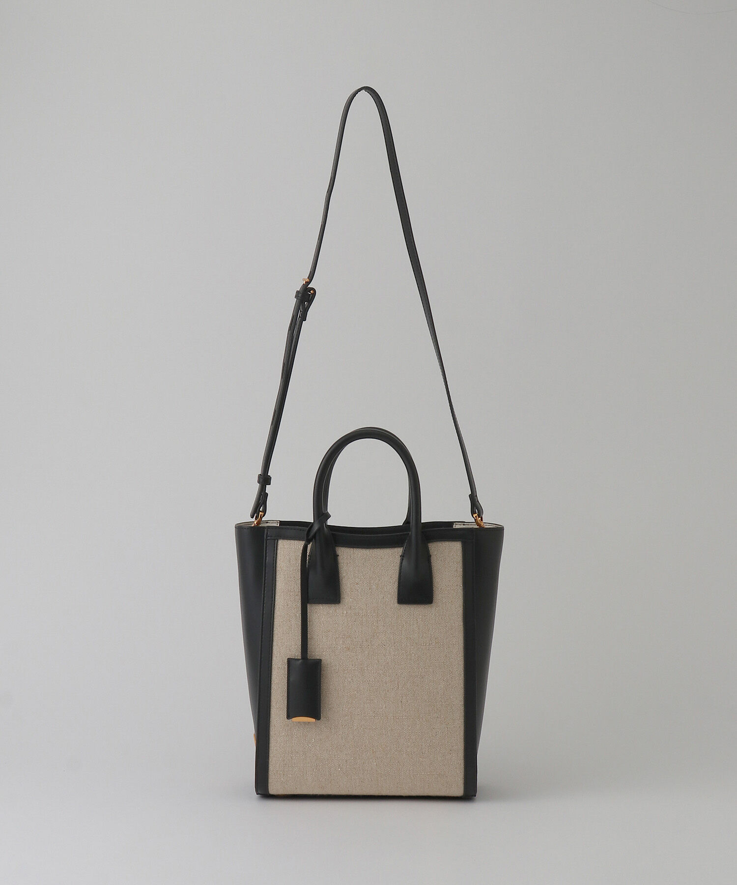 E'POR「【E'POR】 I BAG Medium（キャンバスコンビ縦型トートバッグ）」|ハンドバッグ|