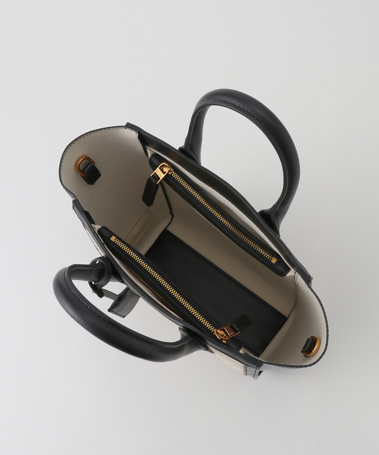 E'POR「【E'POR】 I BAG Medium（キャンバスコンビ縦型トートバッグ）」|ハンドバッグ|