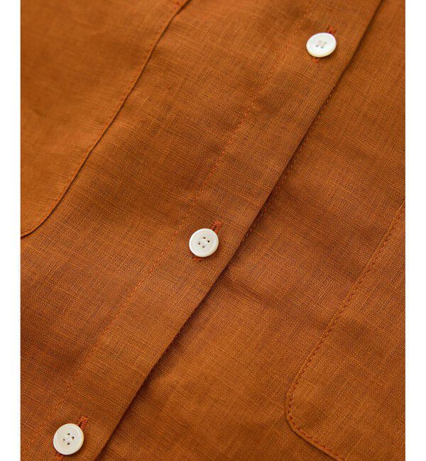 ROPE「【洗える】ヨーロピアンリネンベーシックシャツ/一部セットアップ対応」|シャツ・ブラウス|