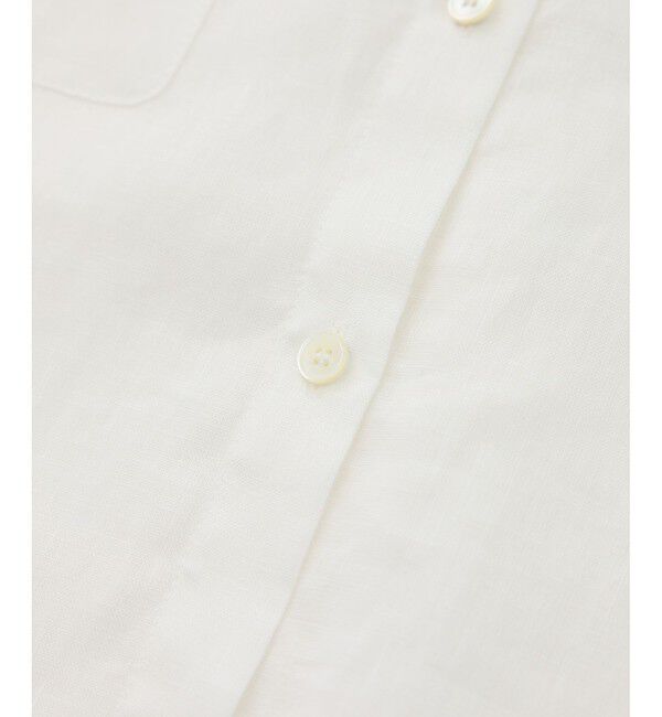 ROPE「【洗える】ヨーロピアンリネンベーシックシャツ/一部セットアップ対応」|シャツ・ブラウス|