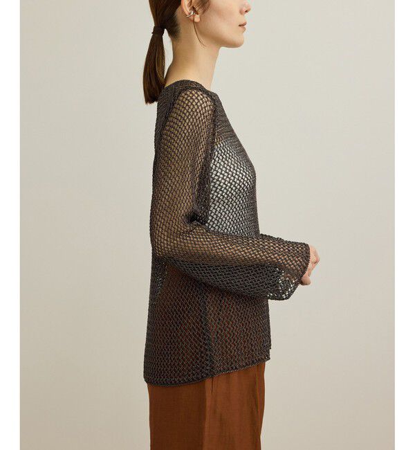 ROPE「ラメコードメッシュプルオーバー/洗える」|その他|