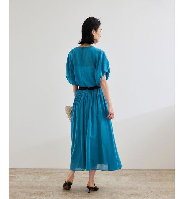 ROPE「【洗える】コットンシルクブラウス/セットアップ対応」|シャツ・ブラウス|