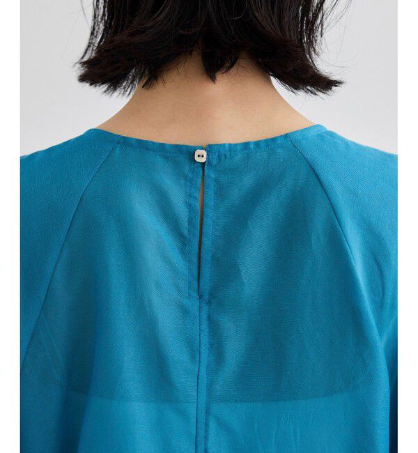 ROPE「【洗える】コットンシルクブラウス/セットアップ対応」|シャツ・ブラウス|