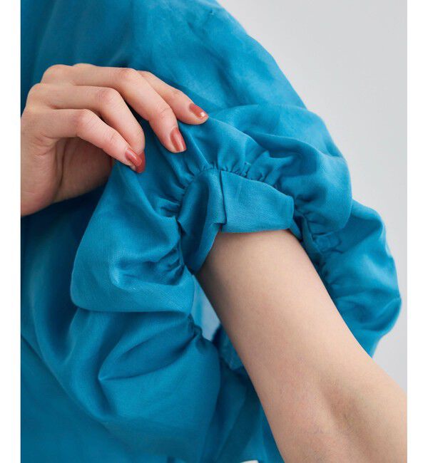 ROPE「【洗える】コットンシルクブラウス/セットアップ対応」|シャツ・ブラウス|