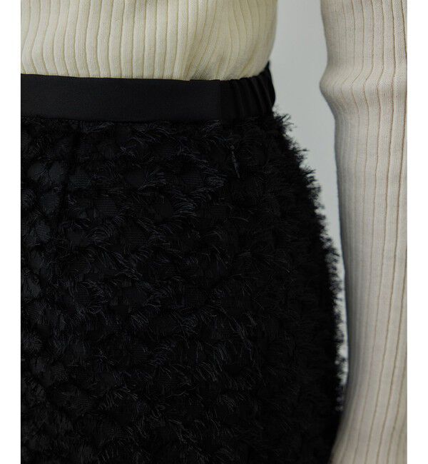 ROPE「カットジャガードIラインタイトスカート/イージーケア」|スカート|