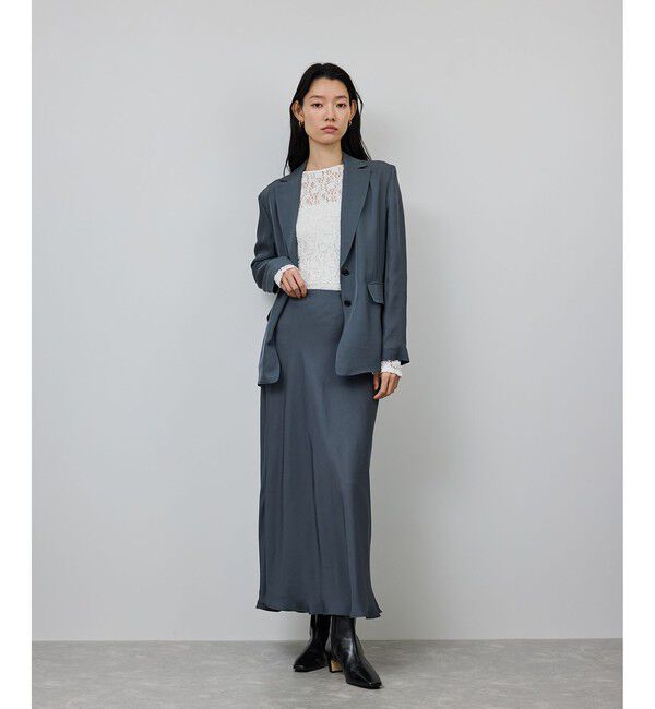 ROPE「ストレッチレースカットソー/イージーケア」|Tシャツ・カットソー|