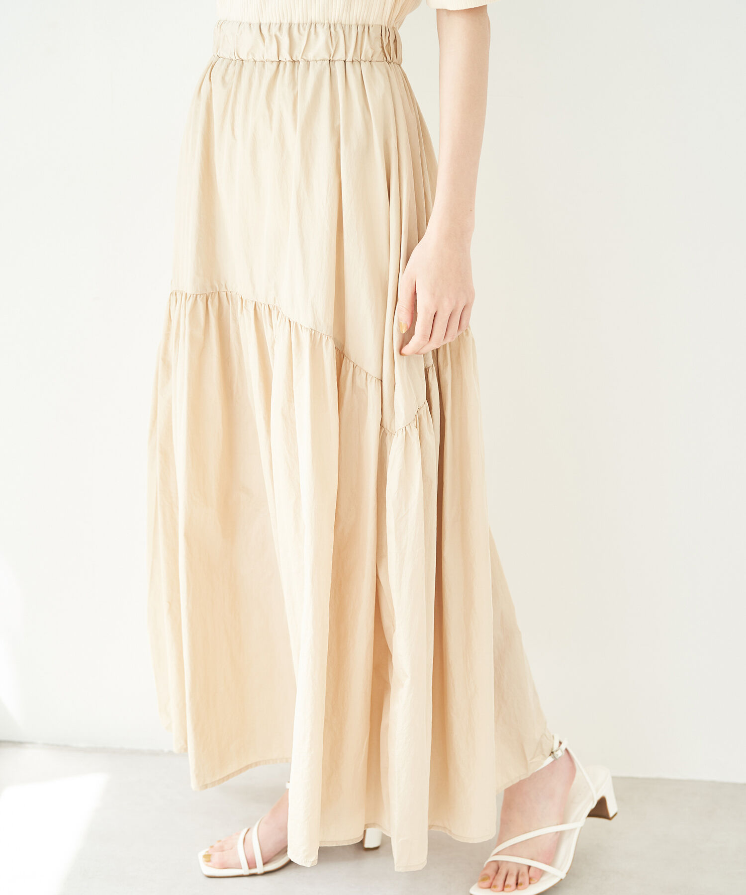 VIS「前後2WAY異素材ドッキングワンピース」|ワンピース|