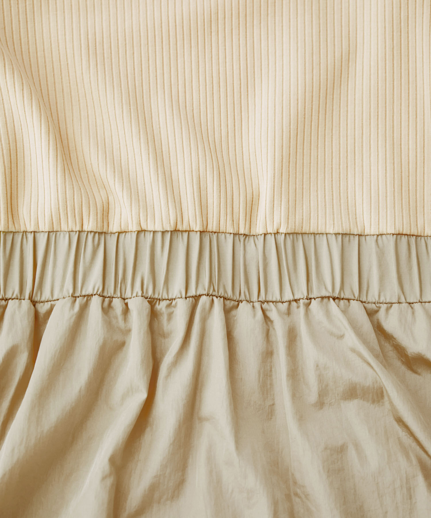 VIS「前後2WAY異素材ドッキングワンピース」|ワンピース|