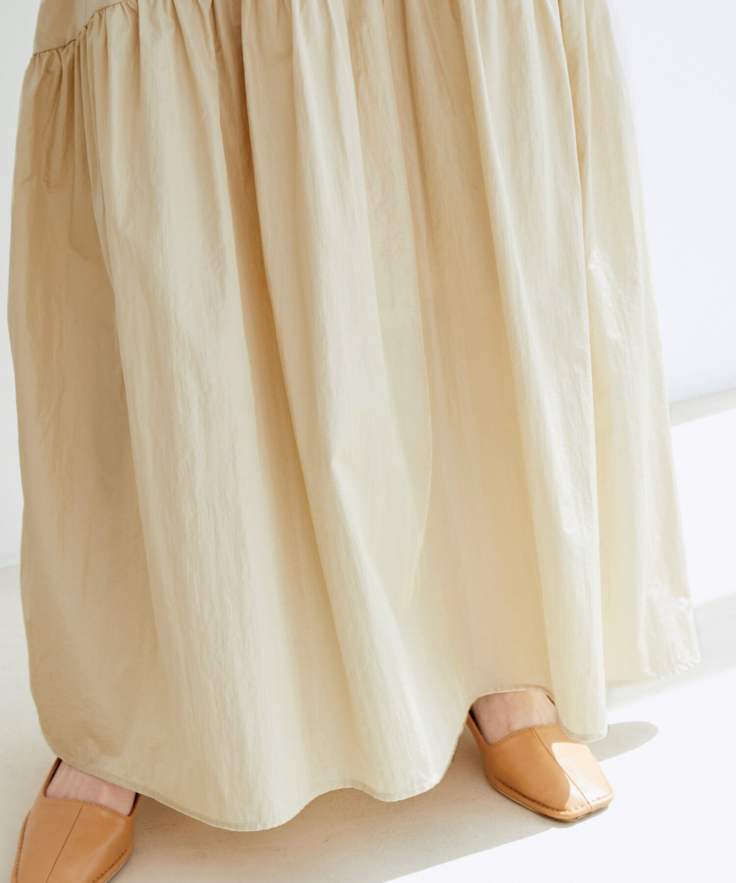 VIS「前後2WAY異素材ドッキングワンピース」|ワンピース|