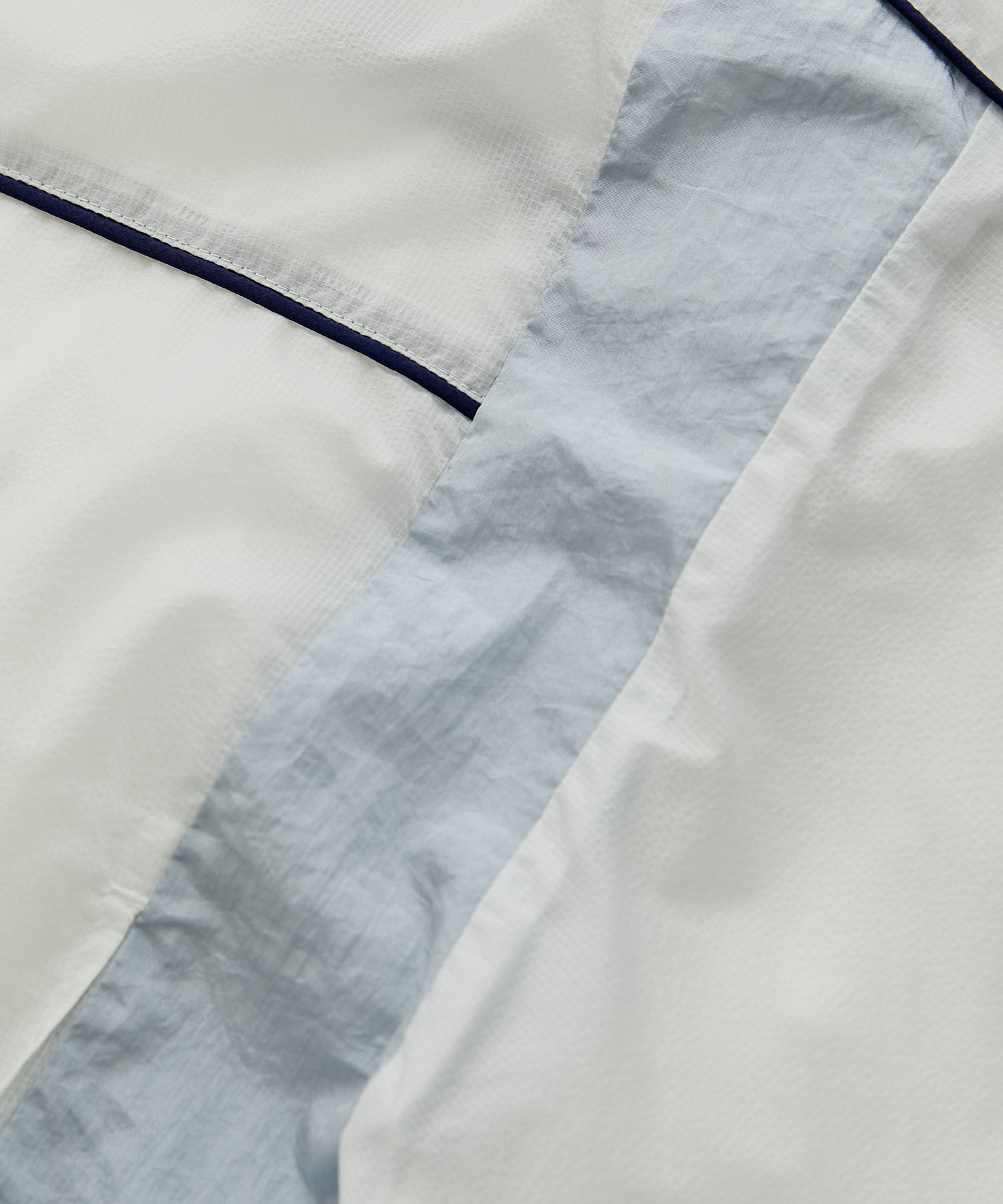 VIS「パイピングダブルジップシアートラックブルゾン」|ブルゾン・スタジャン|