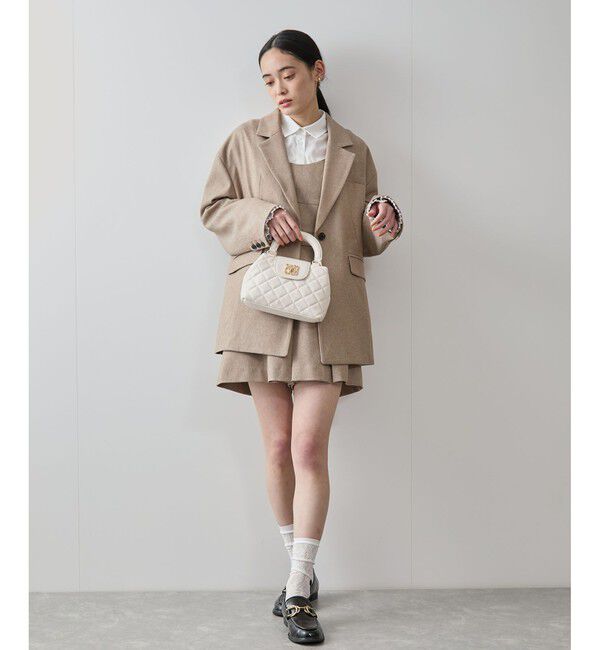 VIS「サマーツイードシングルジャケット」|テーラードジャケット|