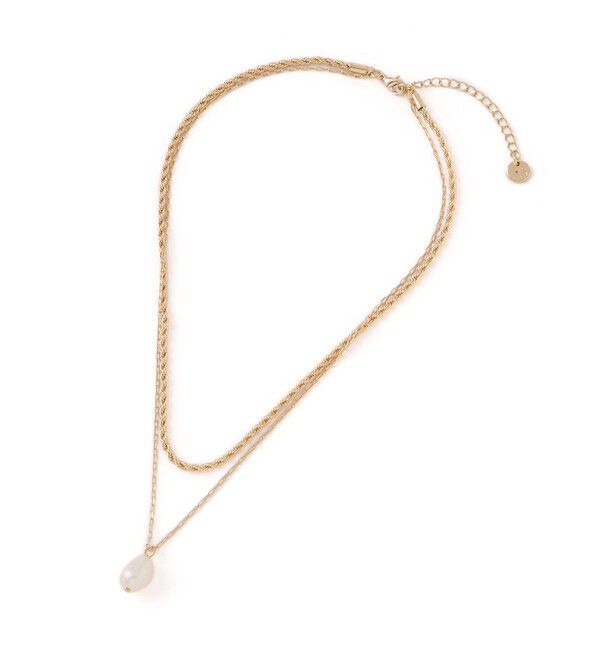 VIS「レイヤード淡水パールネックレス」|ネックレス|