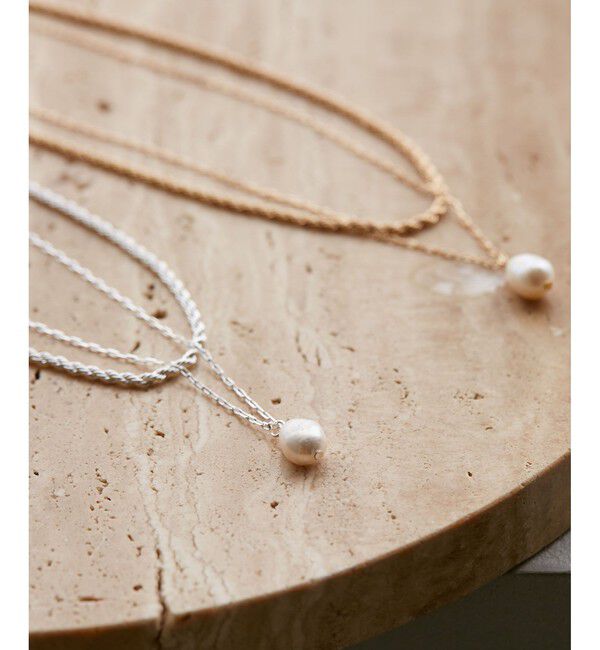 VIS「レイヤード淡水パールネックレス」|ネックレス|