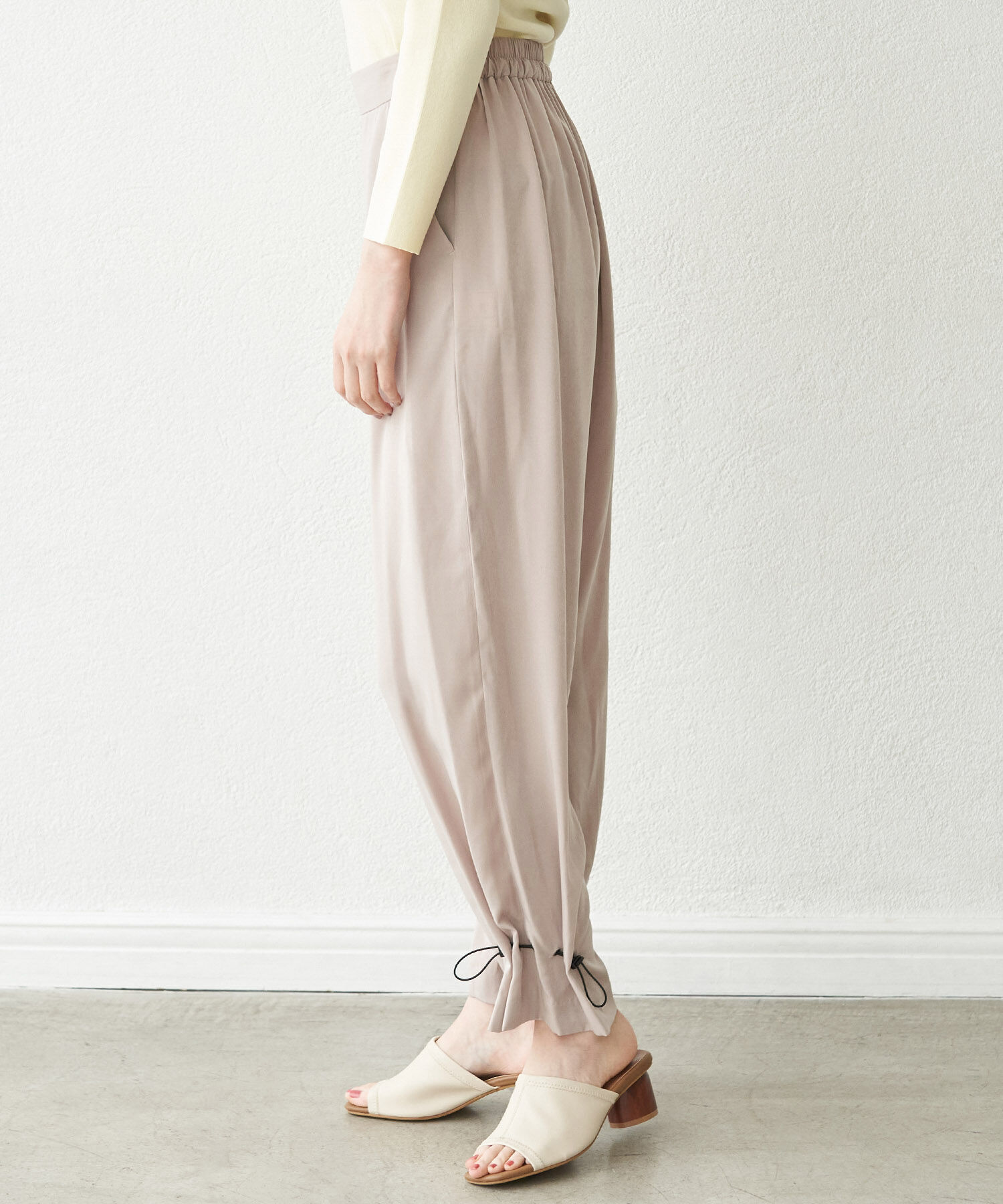 Rope&rsquo;Picnic「裾ドロストイージーパンツ」|その他|