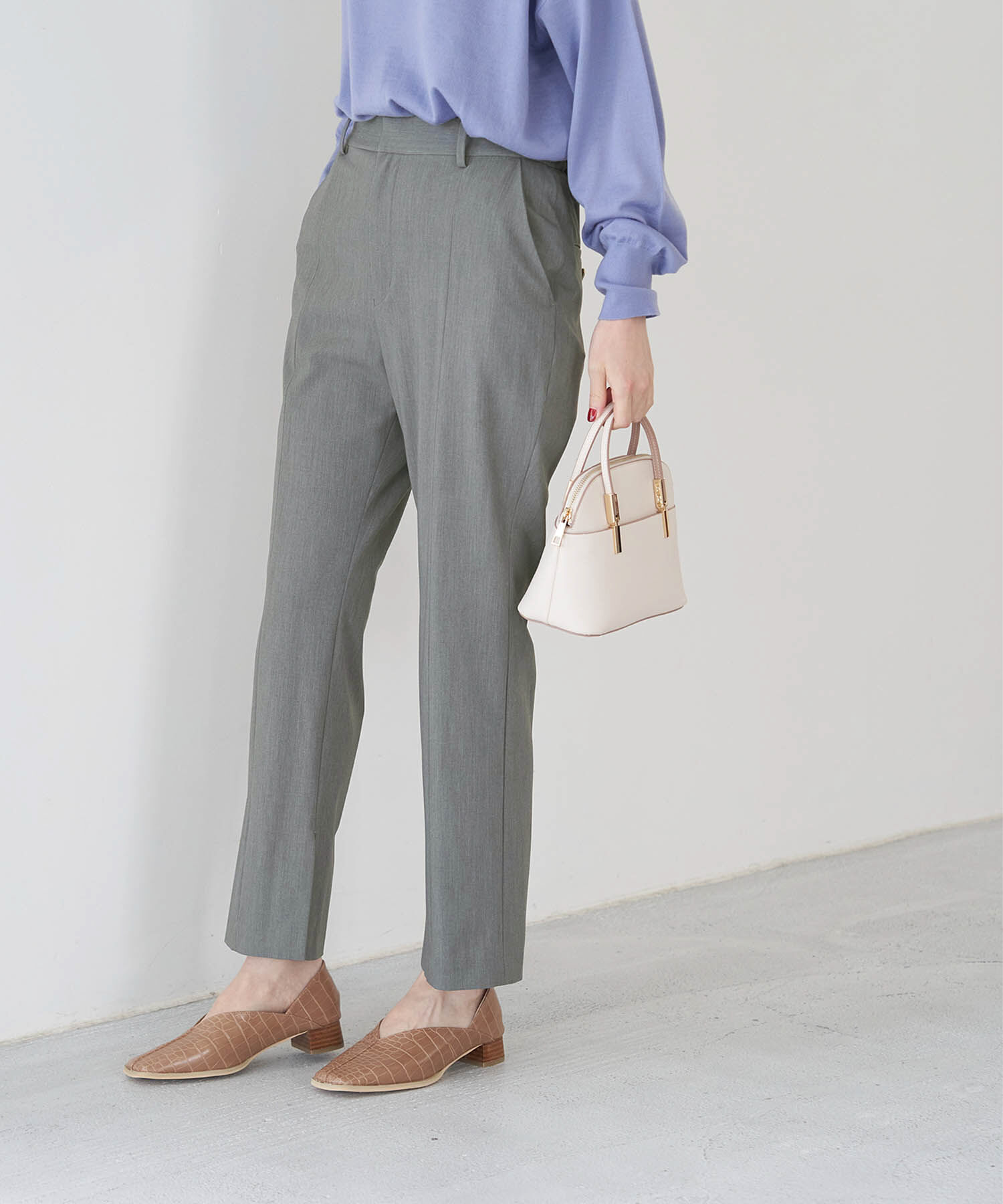 Rope&rsquo;Picnic「【emur】スリットテーパードパンツ」|その他|