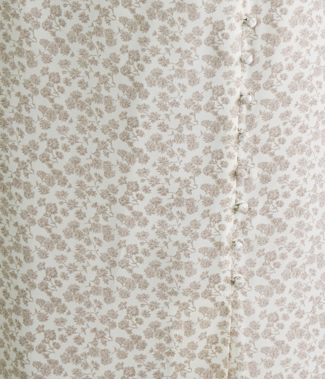 Rope&rsquo;Picnic「フラワープリントくるみ釦ラップスカート」|スカート|