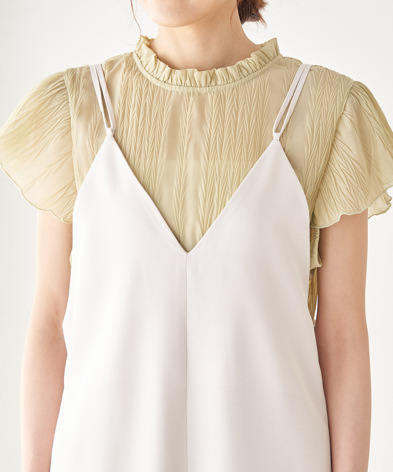 Rope&rsquo;Picnic「Wストラップオールインワン」|オールインワン|