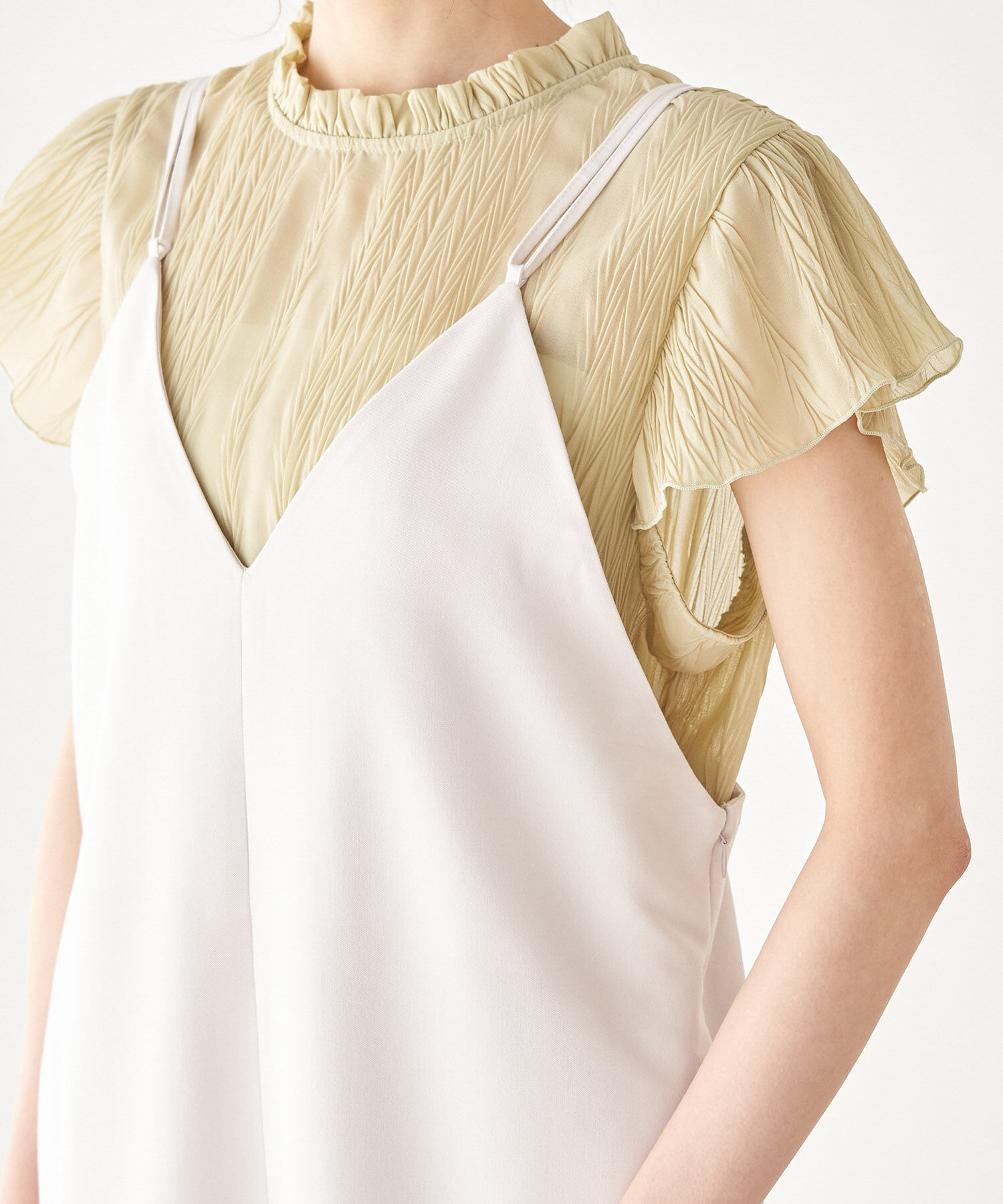 Rope&rsquo;Picnic「Wストラップオールインワン」|オールインワン|