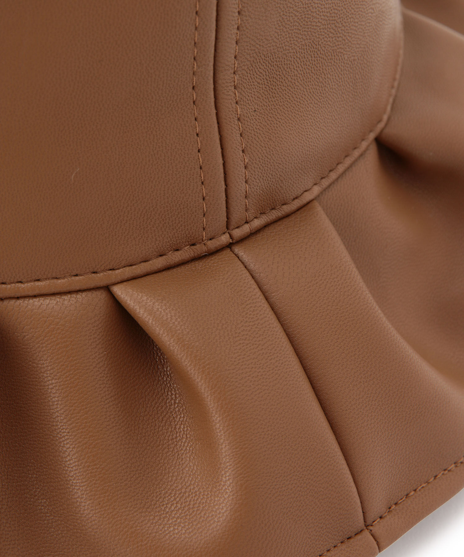 ROPE PICNIC PASSAGE「フェイクレザーフリルハット」|ハット|