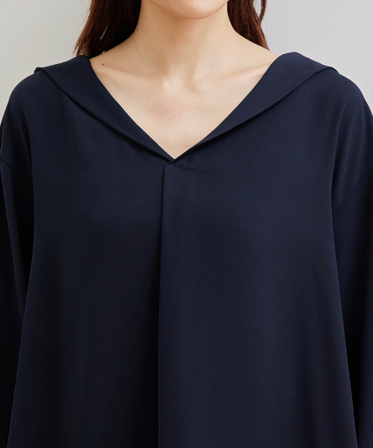 Rope&rsquo;Picnic「ショールカラーブラウス」|シャツ・ブラウス|