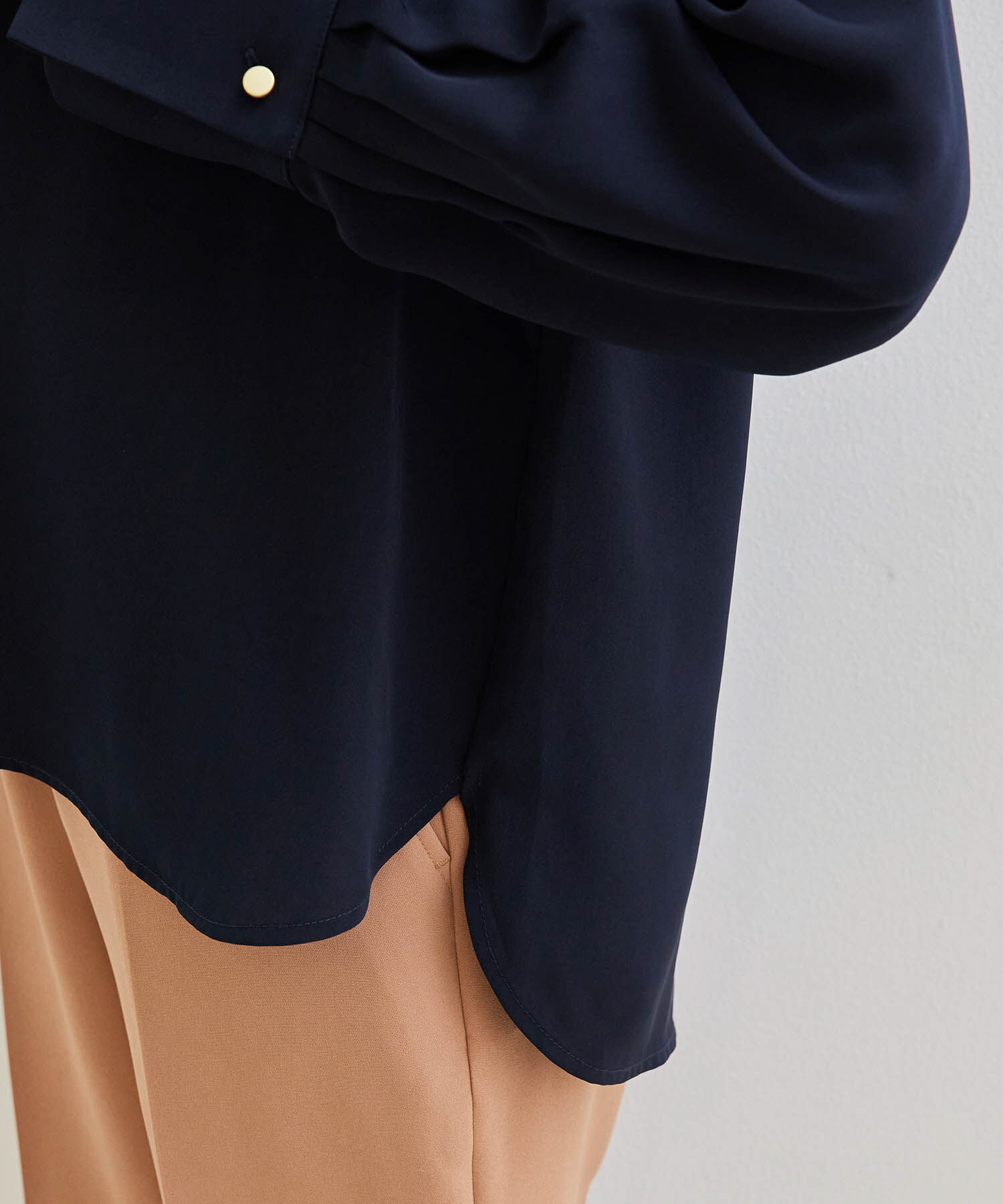 Rope&rsquo;Picnic「ショールカラーブラウス」|シャツ・ブラウス|