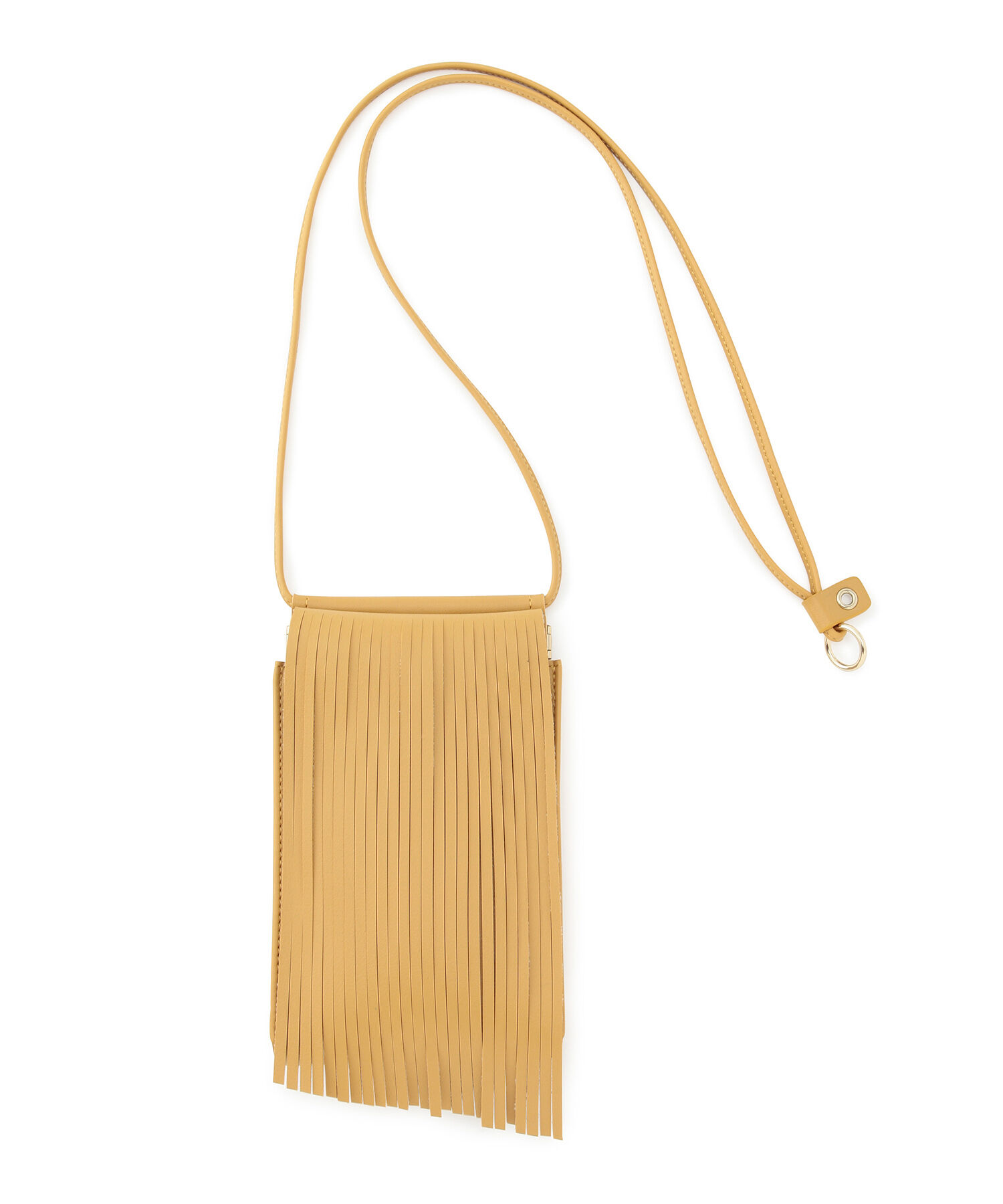 ROPE PICNIC PASSAGE「フリンジぱくぱく金具ミニショルダーバッグ」|ショルダー・メッセンジャー|