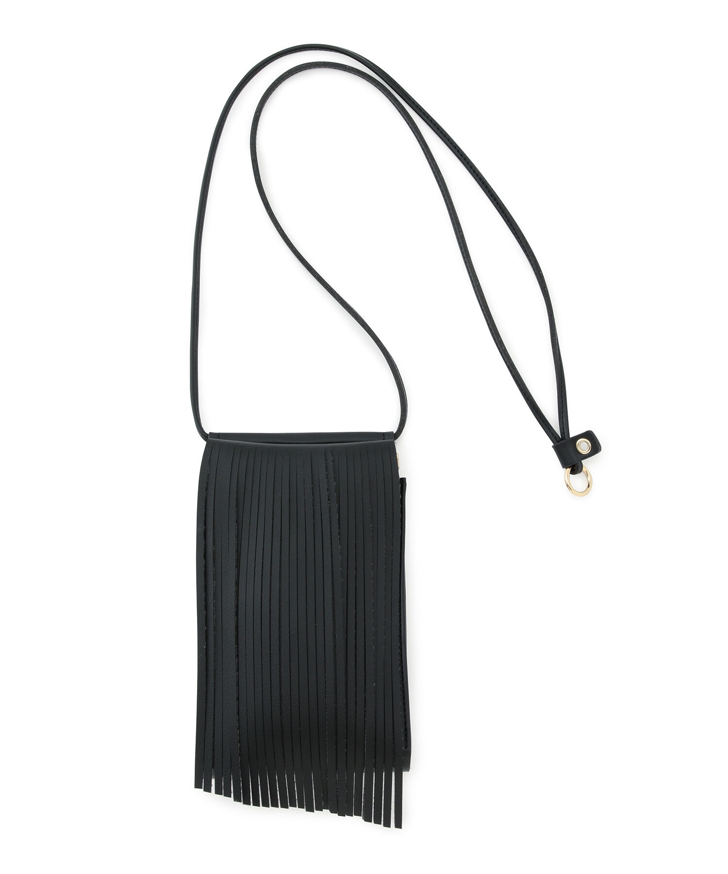 ROPE PICNIC PASSAGE「フリンジぱくぱく金具ミニショルダーバッグ」|ショルダー・メッセンジャー|